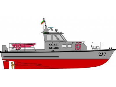 Катер на Бреговата охрана Coast Guard 237 - КИТ А