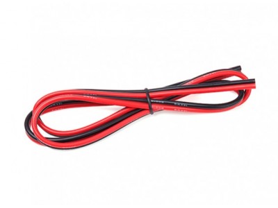 Turnigy High Quality 14AWG Silicone Wire 1M Bonded Pair (Black+Red)