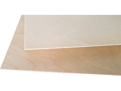 Plywood birch 3mm size 250 x 500 mm