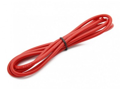 Turnigy High Quality 14AWG Silicone Wire 1m (Red)