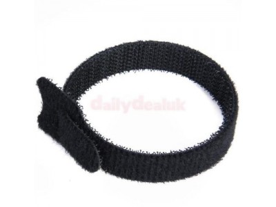 30CM Cable Cord Ties Velcro Battery Strap - 1 pc