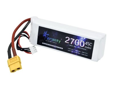 LiPo Battery 2700mAh 11.1V 3s 45C For RC Drone Helicopter Aircraft Quadcopter Cars