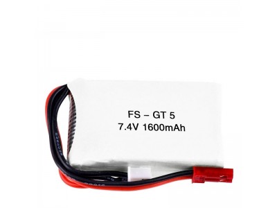 7.4V 1600mAh Lipo Battery FS-GT5 Transmitter