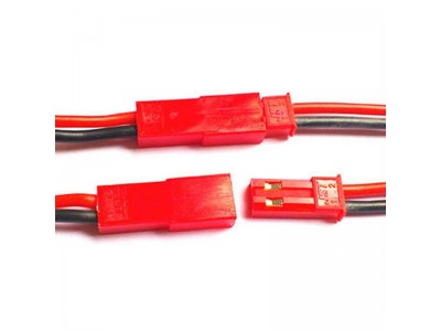JST Plugs Male-Female Wire Connectors - 1 pair