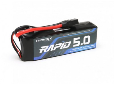 Turnigy Rapid 5000mAh 3S 100C LiPo Pack w/XT90