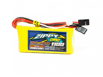 Zippy Compact 1100mAh 6.6V 10C LiFePo4