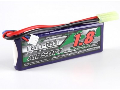 Turnigy nano-tech 1800mah 2S 25C