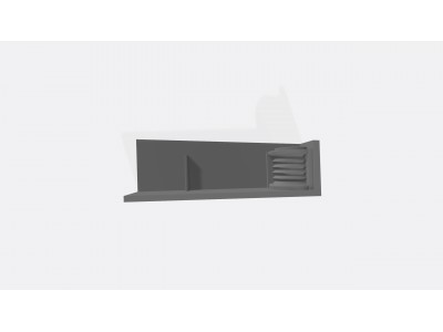 Board Light side - 38 x 7 x 12 - set