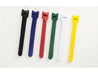 20CM Cable Cord Ties Velcro Battery