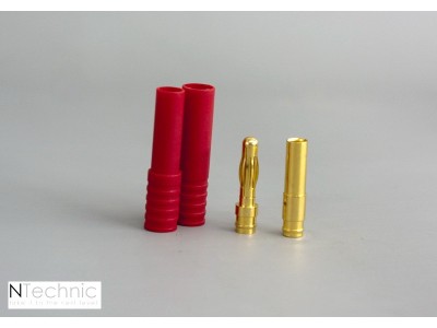 HXT 4mm Gold Connector w/ Protector