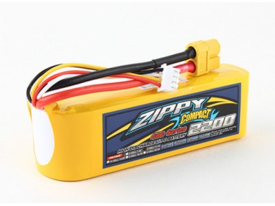 ZIPPY Compact 2200mAh 3s 40c Lipo Pack