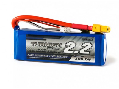 Turnigy 2200mAh 2S 40C Lipo Pack