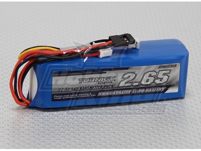 Батерия Turnigy 2650mAh 3S 1C Lipoly Tx Pack