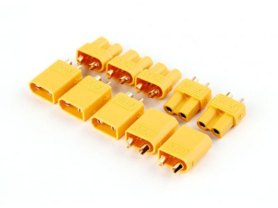 XT30 Power Connectors for 30A - 1 pair