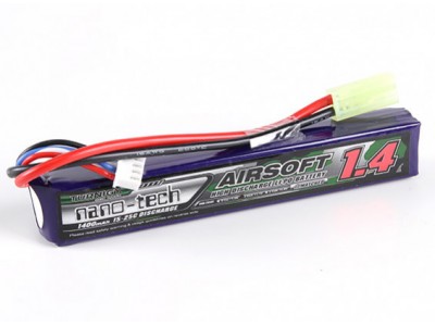 Turnigy nano-tech 1400mah 3S 15~25C Lipo