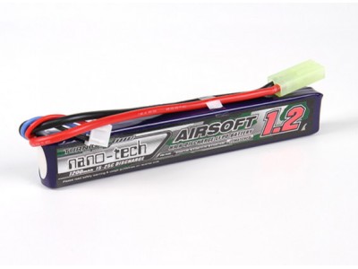 Turnigy nano-tech 1200mah 2S 15~25C Lipo