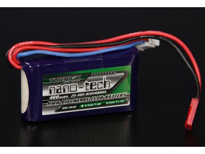 Батерия Turnigy nano-tech 460mah 3S 25~40C