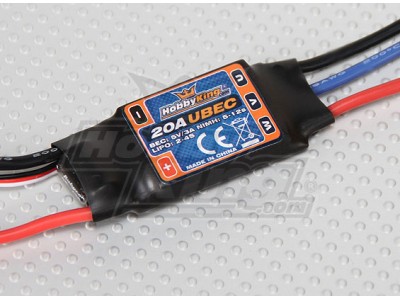 20A спид контролер 3A/5V UBEC