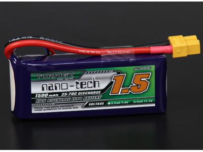 Батерия Turnigy nano-tech 1500mah 3S 35~70C