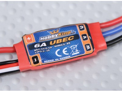 HobbyKing 6A (2~3S) Спид Контролер 0.5A UBEC