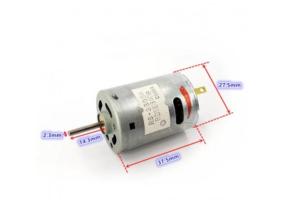 RS-380SH DC 6V - 12V - четков мотор
