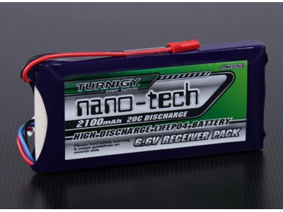Turnigy nano-tech 2100mAh 2S1P 20~40C LiFePo4