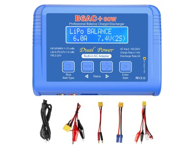 IMAX B6AC+ 80W Зарядно 1-6 клетки LiPo