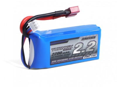 Turnigy 2200mAh 2S 30C Lipo/T plug