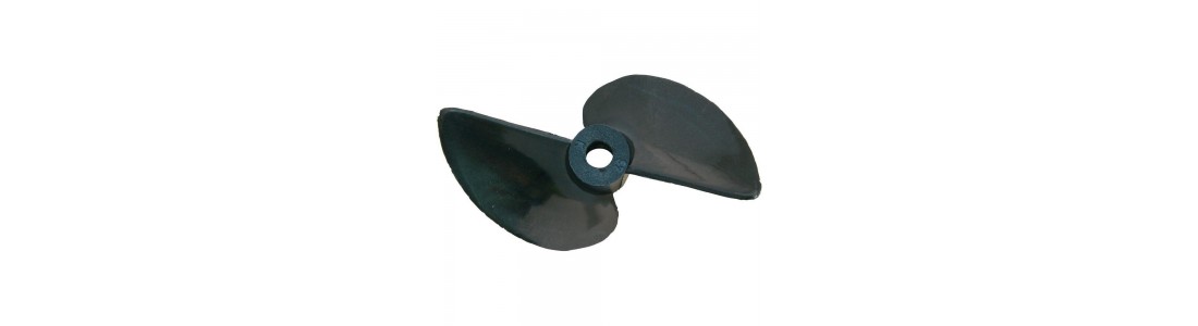 Propellers without thread, Chinese Fishing boats